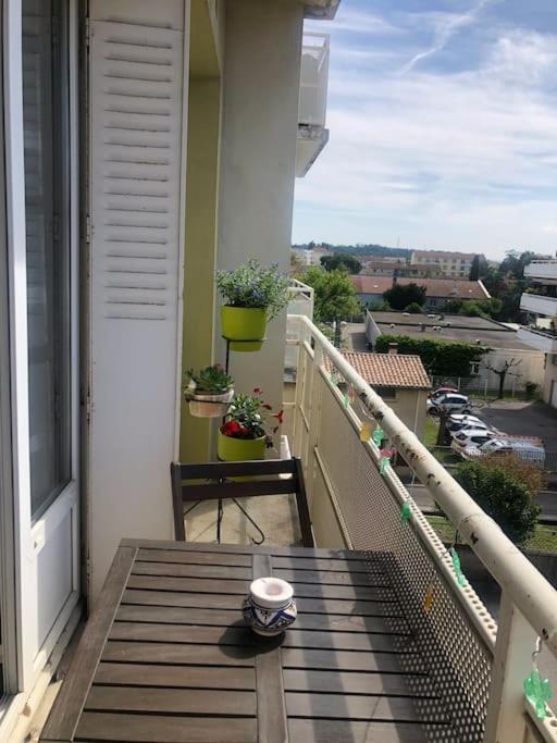 Appartement Balcon, Place De Parking, Centre Ville Valence  Eksteriør bilde